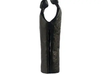 Faith Couple Figurine 3D model