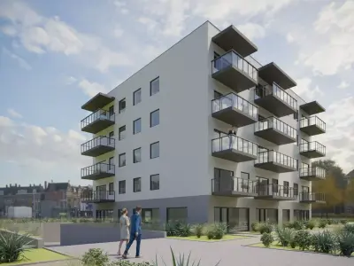 Multi-storey Residential Building 3D model