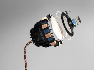 Iron Man Arc Reactor Mark I Free 3D model