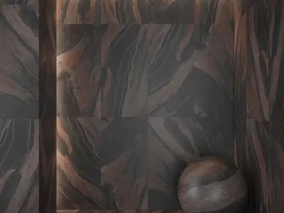 Slate Anthracite Floor Tile Texture