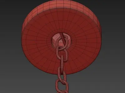 CURREY AND COMPANY GIN KYO CHANDELIER 3D model