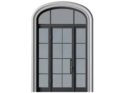Arc Classic Entrance Door Window 3D model
