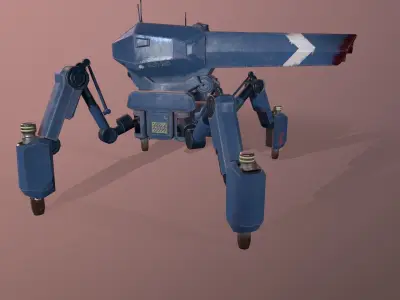 Big Mo Low-poly 3D model