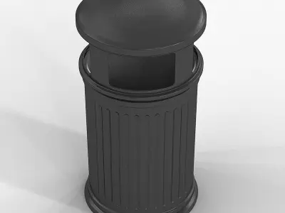 Trash Bin Exterior 3D model