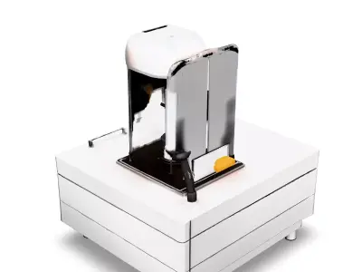 HighTech Laboratory Equipment 3D Model Low-poly 3D model