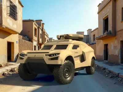  Cockerill I-X Ground Interceptor Car Rigged 