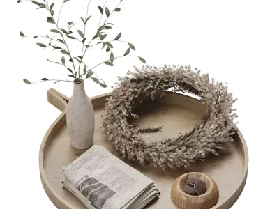 Decorative set 24 3D model order
