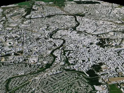 Kharkiv - Ukraine 3D model