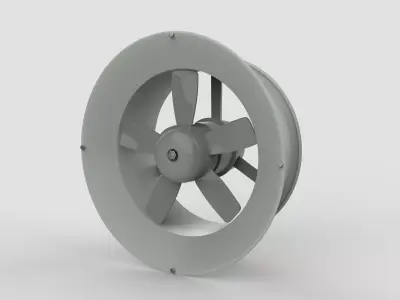 Window Exhaust Fan  3D model