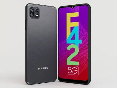 Samsung Galaxy F42 5G 3D model