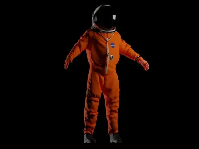 SPACE SUIT 3D MODEL Low-poly 3D model