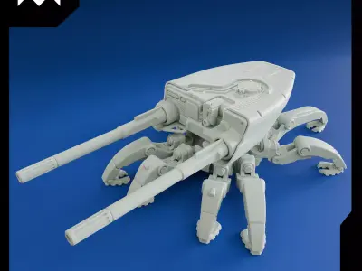 SPIDER-TANK 3D print model