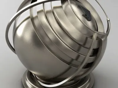 VRAY SHADER---METAL---Scandium Texture