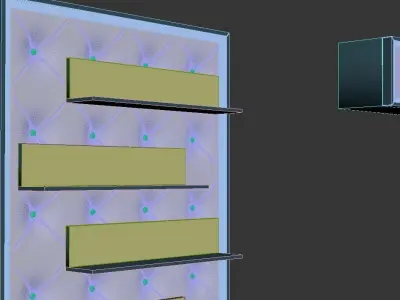 Realistic Chester Tv Unit  3D model