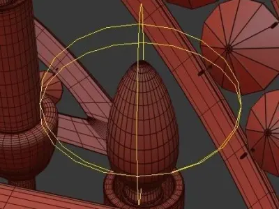 Platinum Crescent 3D model