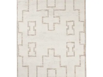 KHEDA WOOL RUG 3D model