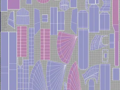 Tauran Sci Fi Gun Low-poly 3D model