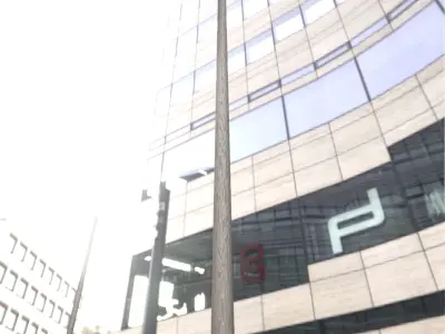 Wooden Pole - Object 017 Low-poly 3D model