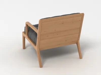 Lucan Armchair 3D model