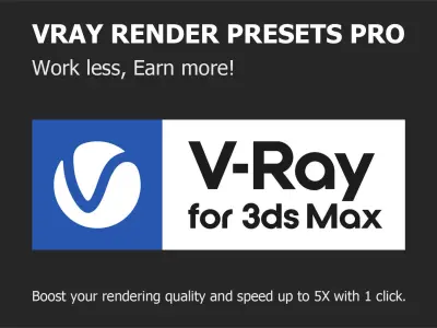 VRay Render Presets Pro 2016-2023 3D model