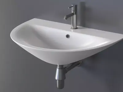 Basin Sink 44 3D model