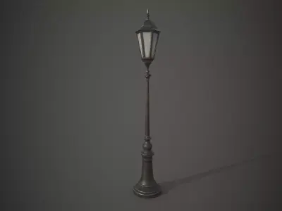 Street Props Pack  Low-poly 3D model