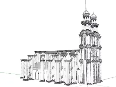 Architecture-Religion-God-Culture-Temple -0209 3D model
