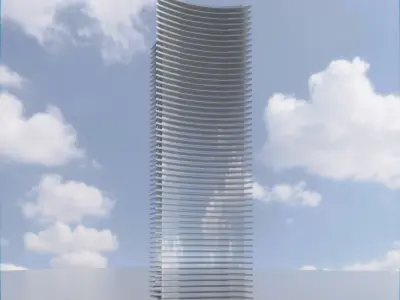 Parametric Building 1c12 3D model