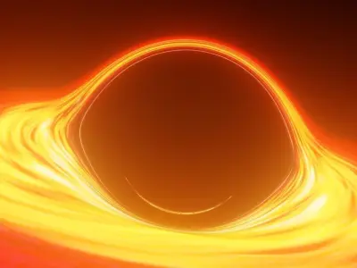 Evee Blackhole  Free 3D model