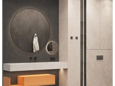 Bathroom furniture RJ Easy Design 07 3D model