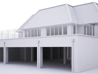 British House Broadoaks B3 3D model