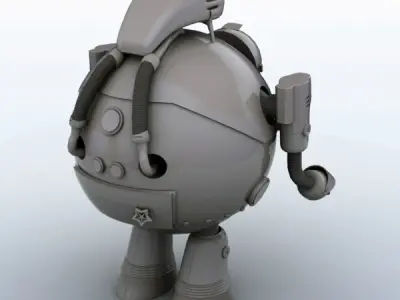 Robot 05  3D model
