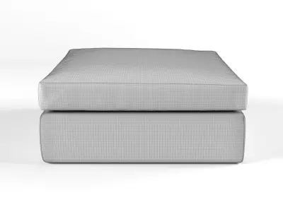 Sonder Living - Jackson Modular Ottoman 3D model