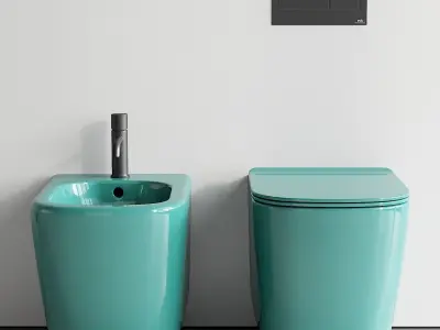 Ceramica Cielo Era WC Set 2 3D model