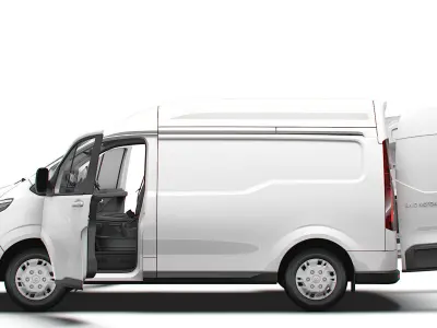 Maxus eDeliver 7 L1H2 HQ Interior 2024 3D model