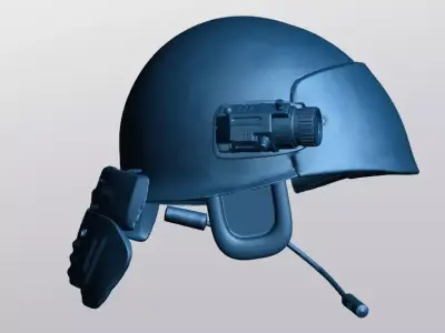 USCM Helmet Files 3D print model
