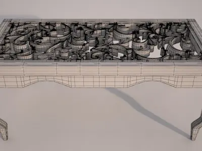 Table Decor 3D model purchase