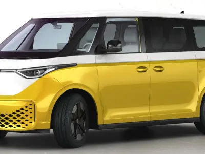  VW ID Buzz 2023 Opening doors and trunk 