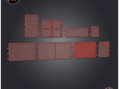 Chain Link Fence  3D print model