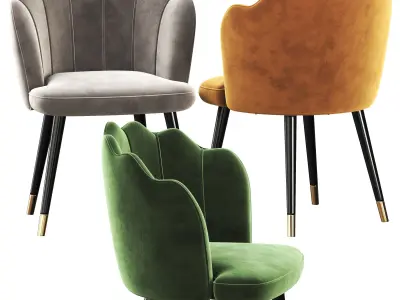 Dining Chair Bristol 3D model