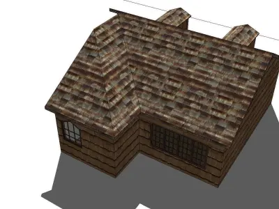 Creative Design-Holiday Cabin-095 3D model