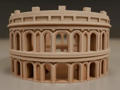 Coliseum 3D print model