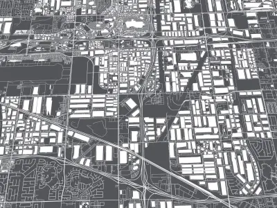 California Commerce centre Ontario USA 3D model