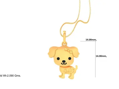 Kids Pendants 3dm STL OBJ FBX Renders Details 3D print model 9