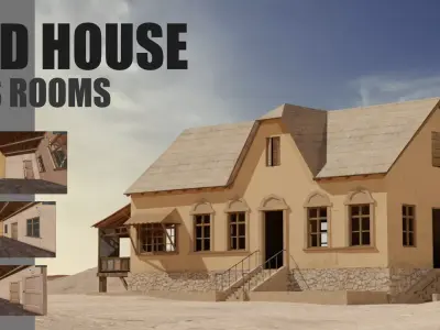 old house 3D model