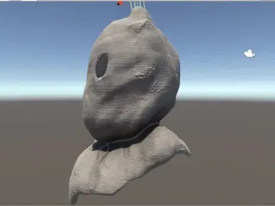 Jason Sack Mask Low-poly 3D model