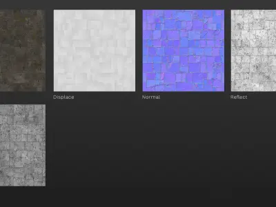 Medieval dirty stone floor texture Texture