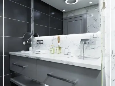 modern bathroom  3D model