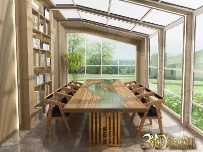 Magnificent Table Design 3D model