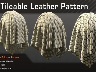 Tileable Laether Pattern Texture